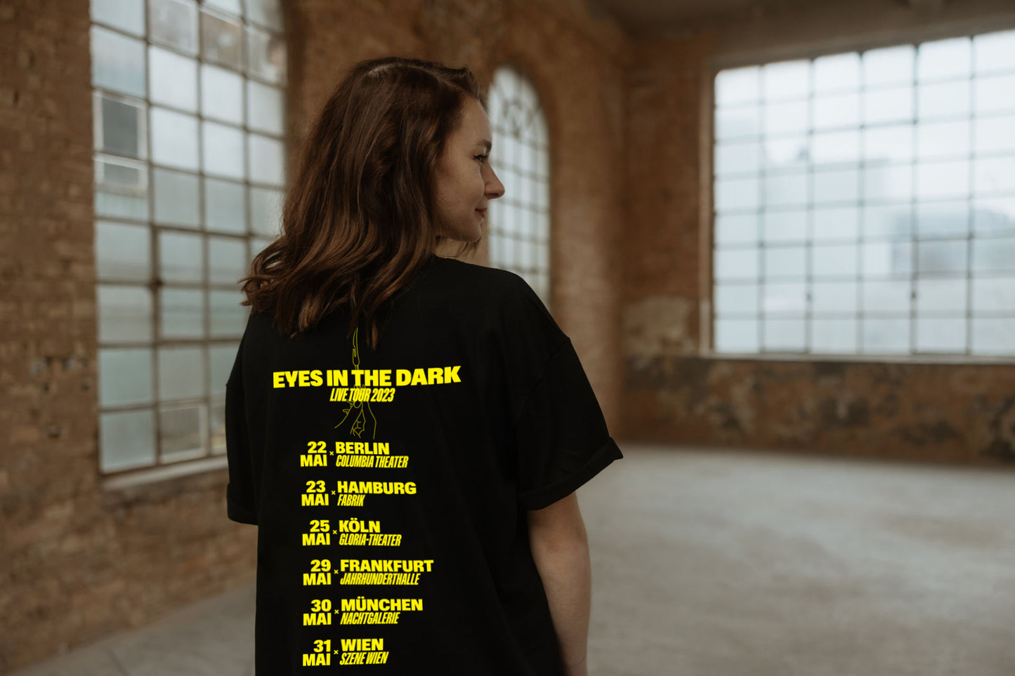 T-Shirt Tour schwarz