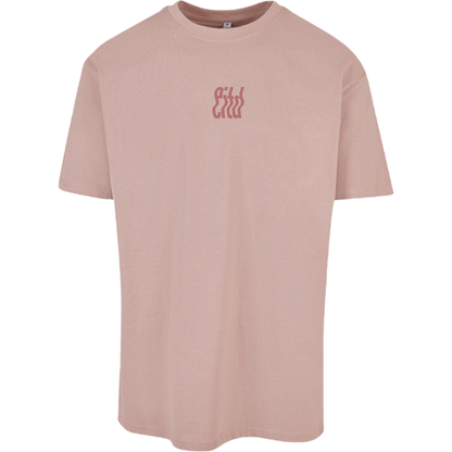Oversize T-Shirt "Cozy Times" Pink